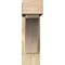 Ekena Millwork Thorton Block Rough Sawn Bracket w/ Offset Brace, Douglas Fir, 6"W x 20"D x 20"H BKT0604X20X20THR05RDF - alternate 2